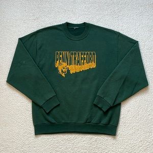 Vintage 90s Earth Tone Penn Trafford Warriors Crewneck Sweatshirt